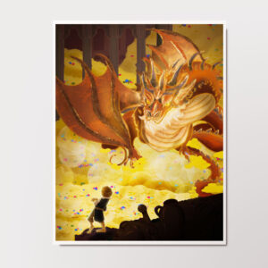 Pop Art Illustration: Hobbit