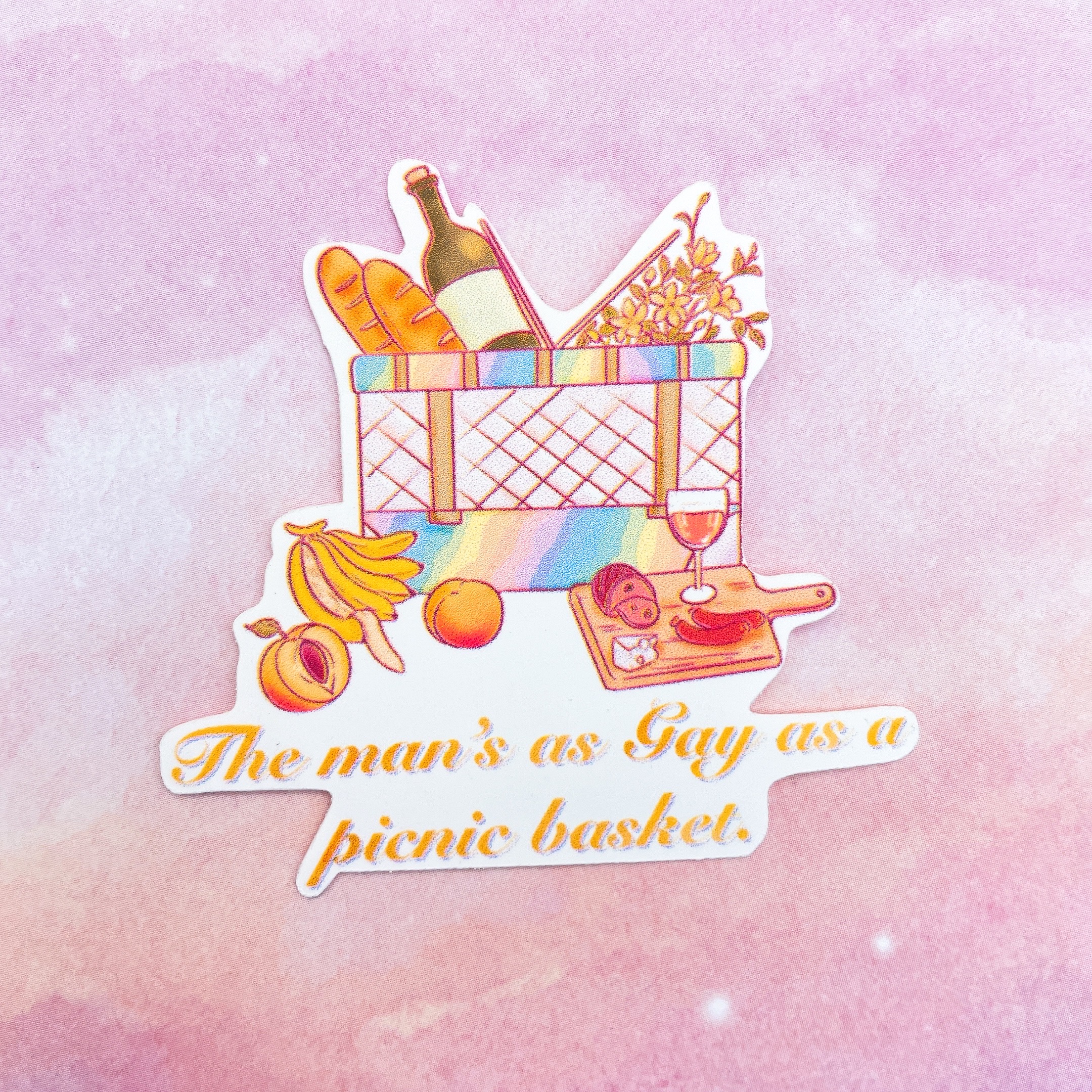 Gay picnic basket