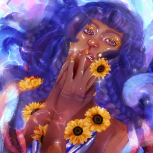 Celestial Zodiac Art Prints: Cancer