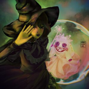 Emma and Mimi as Wicked Characters